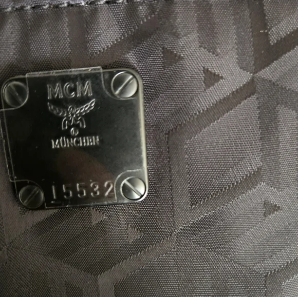 NWT MCM Klassik Tote in Cubic Jacquard Nylon - Picture 7 of 10